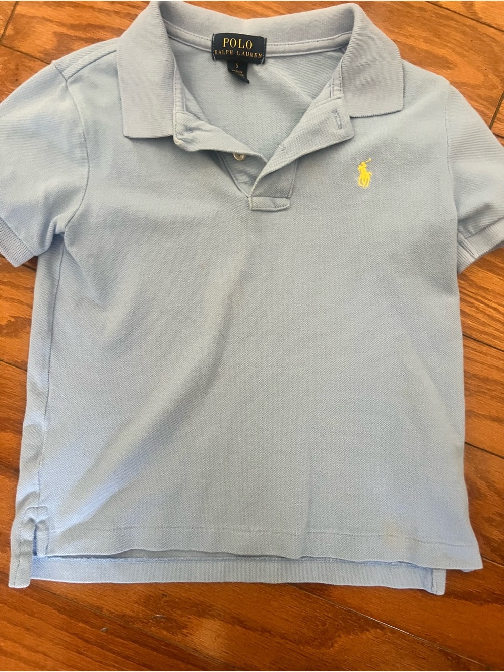Polo by Ralph Lauren Light Blue Short Sleeve Polo